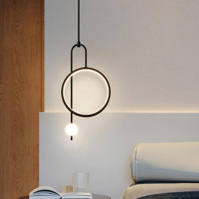 Europäischer minimalistischer heller runder Luxus-LED-Kronleuchter aus Acryl