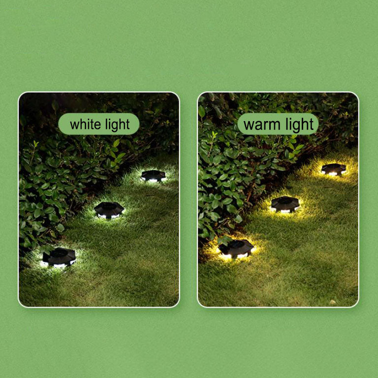 Lumière de Paysage à LED pour Jardin Extérieur Solaire Moderne avec Insert de Sol 