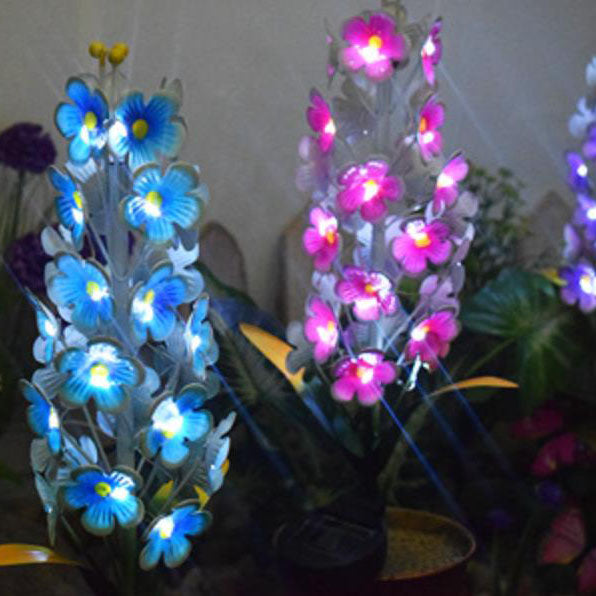 محاكاة شمسية نبات مزروع في أصيص ضوء LED للحديقة والمناظر الطبيعية 