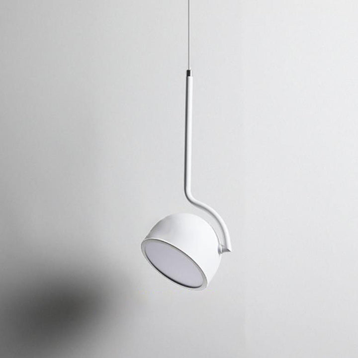 Lámpara colgante LED redonda minimalista nórdica con rotación multiángulo 