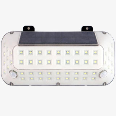 Solar Simple ABS Four Side Light Emitting Body Sensor LED Wandleuchte im Freien