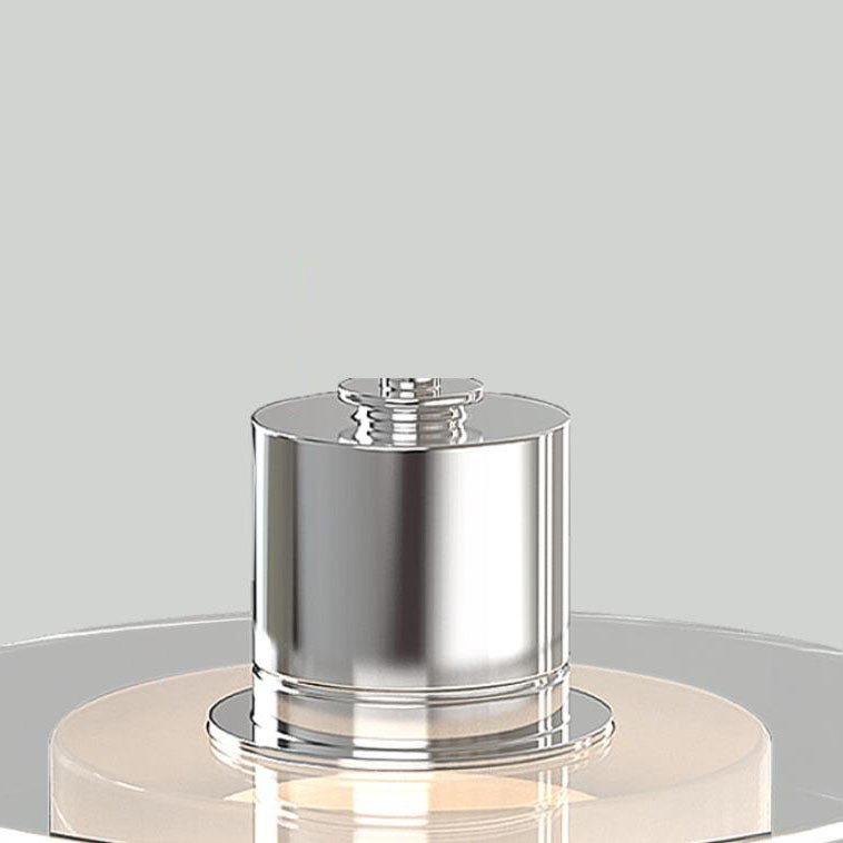 Zeitgenössische nordische rechteckige, runde Pendelleuchte aus Aluminium, Glas, Acryl und Edelstahl, 1/3 Licht LED-Inselleuchter für das Esszimmer 