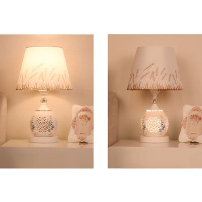 Modern European Style Ceramic 1-Light Table Lamp