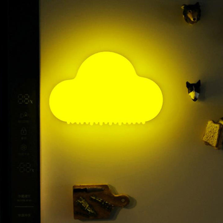 Moderne Creative Cloud Plastik USB Wiederaufladbare Schallgesteuerte LED Nachtlicht 