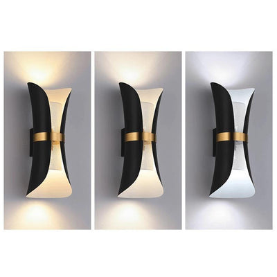 Nordic Luxury Column Hardware 2-Light Wall Sconce Lamp