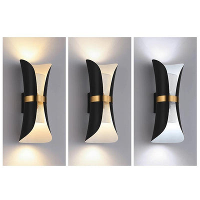 Nordic Luxury Column Hardware 2-Light Wall Sconce Lamp