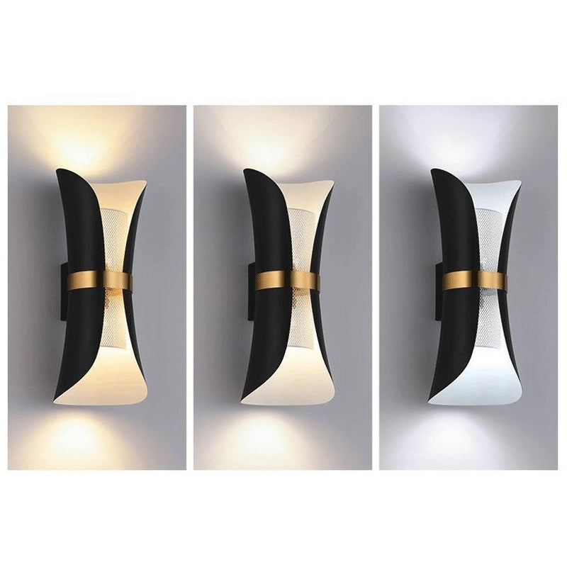 Nordic Luxury Column Hardware 2-Light Wall Sconce Lamp