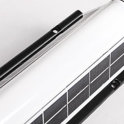 Lampe murale de jardin extérieure étanche moderne à LED solaire acrylique longue 
