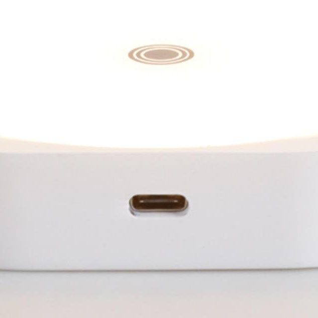 Luz de noche decorativa recargable por USB colgante, giratoria y plegable creativa 