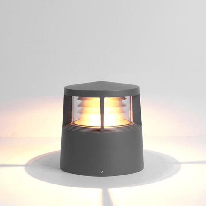 Modern Creative Cylindrical 1-Light  Outdoor Lawn Landscape Light