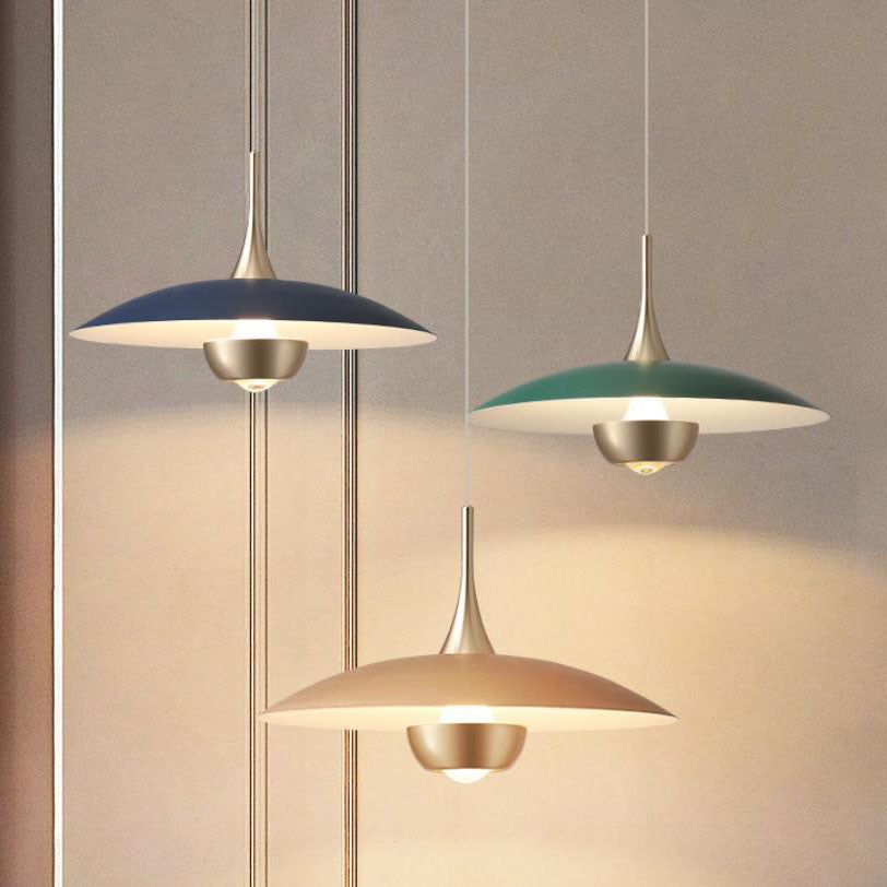 Modern Light Luxury Flying Plates Aluminum LED Pendant Light – BulbSquare