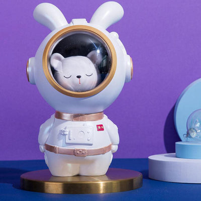 Modern Creative Astronaut Rabbit Duck Resin LED Night Light Table Lamp