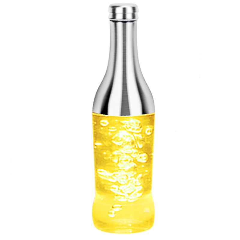 Lampe de table moderne créative à LED RGB colorée en forme de bouteille de vin 