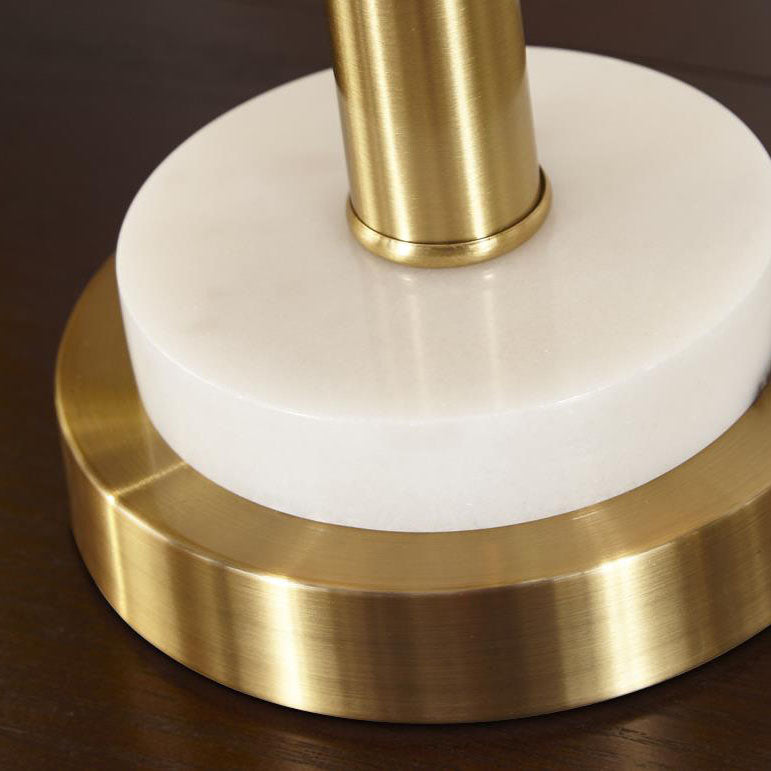 Modern Minimalist Full Copper 1-Light Table Lamp