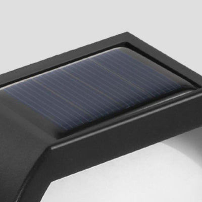 مصباح شمسي خارجي مقاوم للماء LED دائري لخطوات الحديقة وجدار السكونس 
