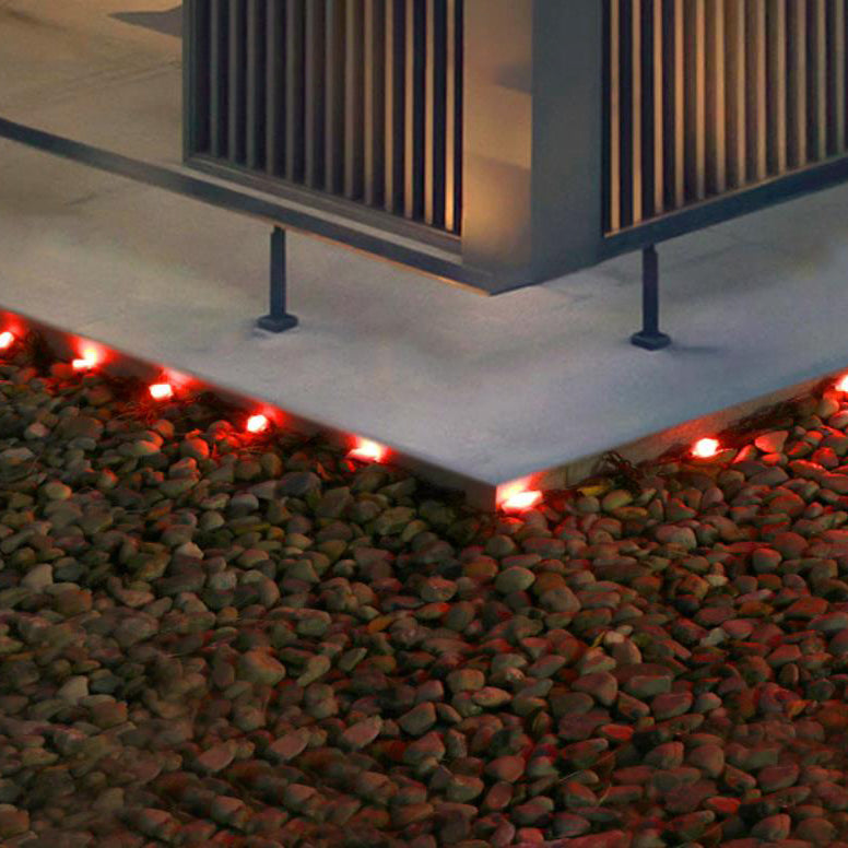 Moderne minimalistische Solar-Lichterkette mit App, Bluetooth, LED und wasserdicht für Garten, Rasen und den Außenbereich 