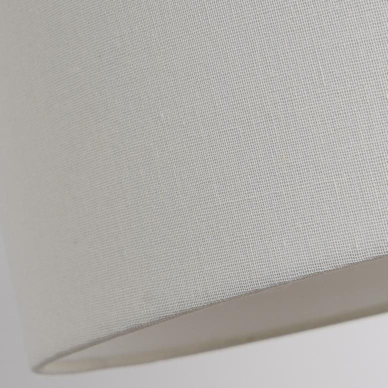 Modern Light Luxury Fabric Drum Resin Column 1-Light Table Lamp
