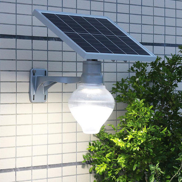 Patio solaire pêche pomme ombre LED décoration extérieure applique murale lampe 