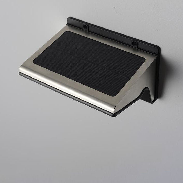 Lampe murale LED à détecteur de mouvement intelligent solaire extérieur étanche 