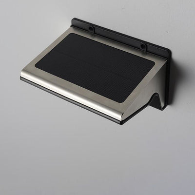 Outdoor Solar Intelligent Human Sensor Waterproof LED Wall Sconce Lamp
