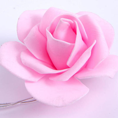 Décoration de vacances Rose créative moderne PV bulle Mu LED guirlandes lumineuses 