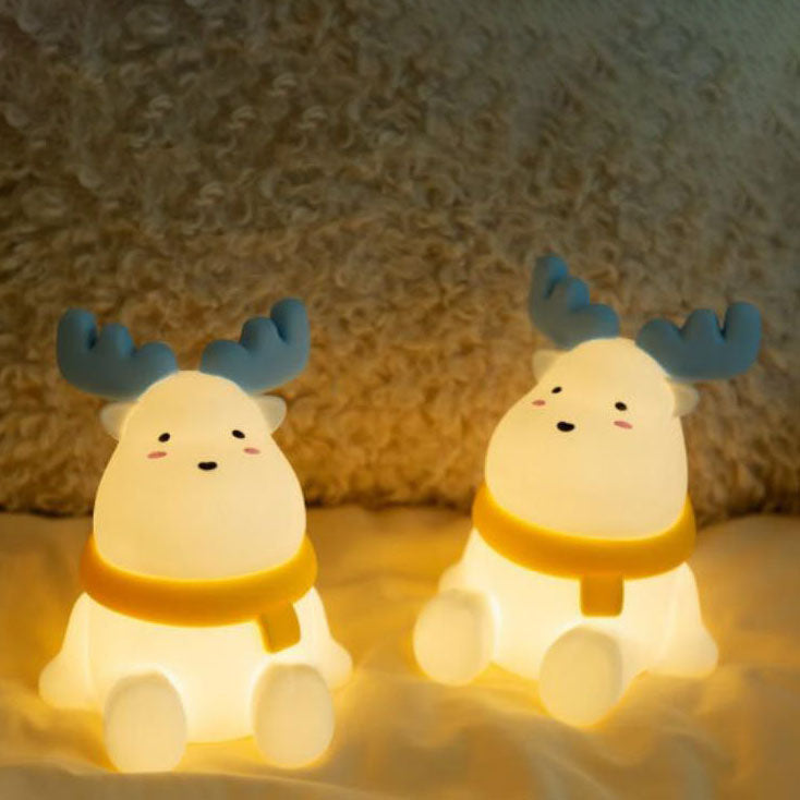 Lampe de table LED Pat en silicone, moderne et créative, en forme d&