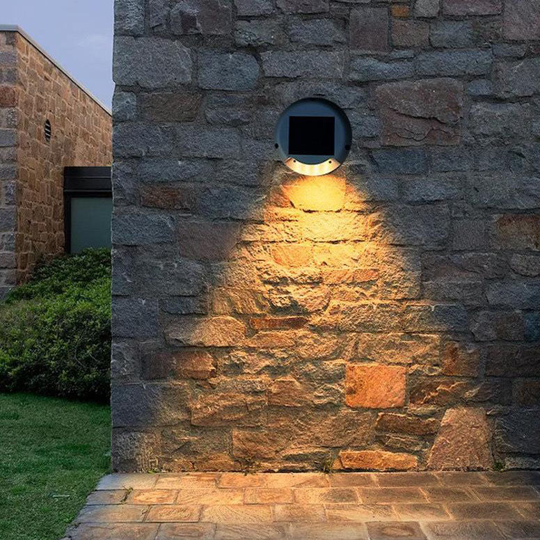 ضوء LED مدفون للممر الخارجي في الحديقة مقاوم للماء دائري حديث 
