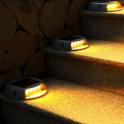 ضوء LED مدفون للممر الخارجي في الحديقة مقاوم للماء دائري حديث 