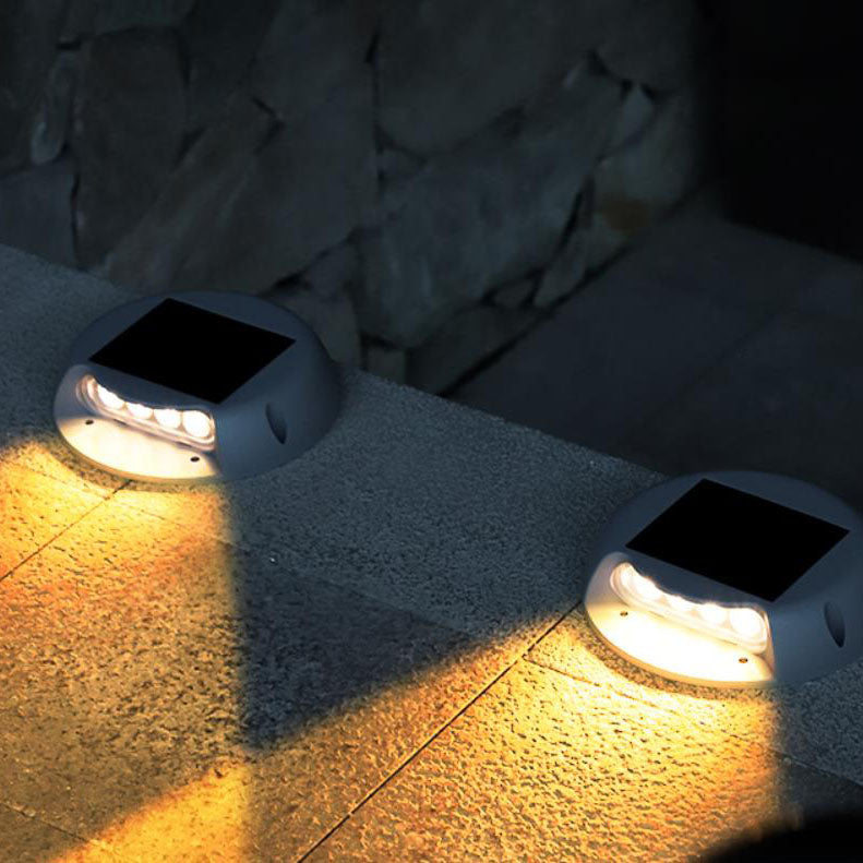 ضوء LED مدفون للممر الخارجي في الحديقة مقاوم للماء دائري حديث 