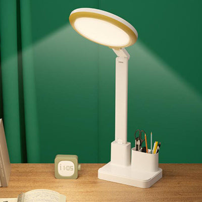 Modern Eye-Care Foldable Plastic USB Rechargeable LED Table Lamp