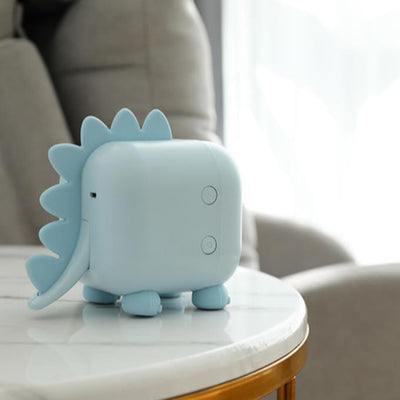 Creative Silicone Dinosaur Square USB LED Night Light Table Lamp