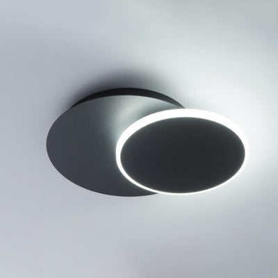 Nordic Minimalist Round Square Geometric LED Flush Mount Ceiling Light