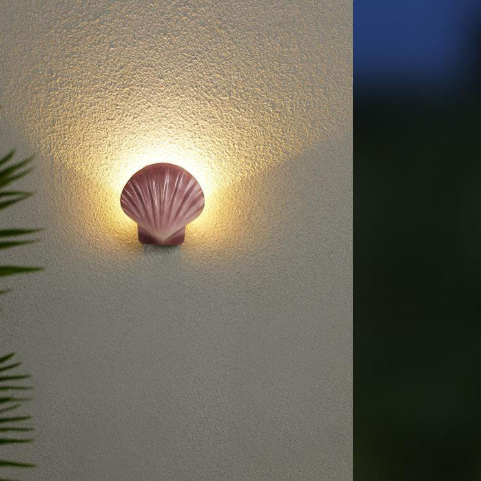 Moderne kreative Schalendesign-Aluminium-LED-wasserdichte Wandleuchte 