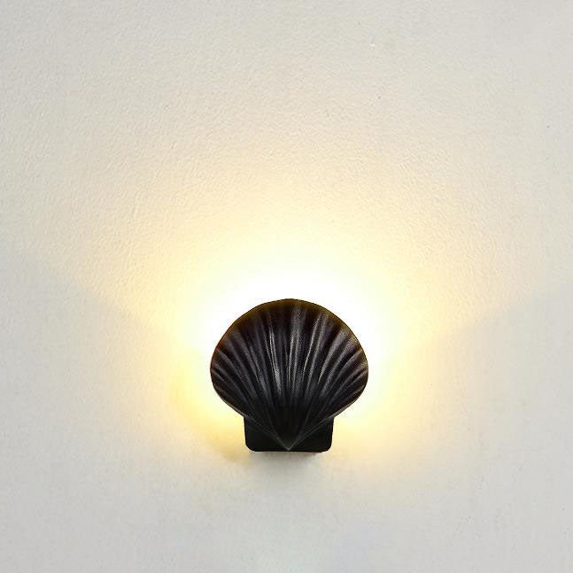 Moderne kreative Schalendesign-Aluminium-LED-wasserdichte Wandleuchte 
