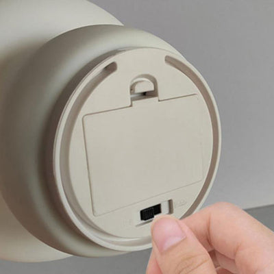 Lámpara de Mesa LED de Luz Nocturna de Silicona Pura Blanca de Champiñón Moderno 