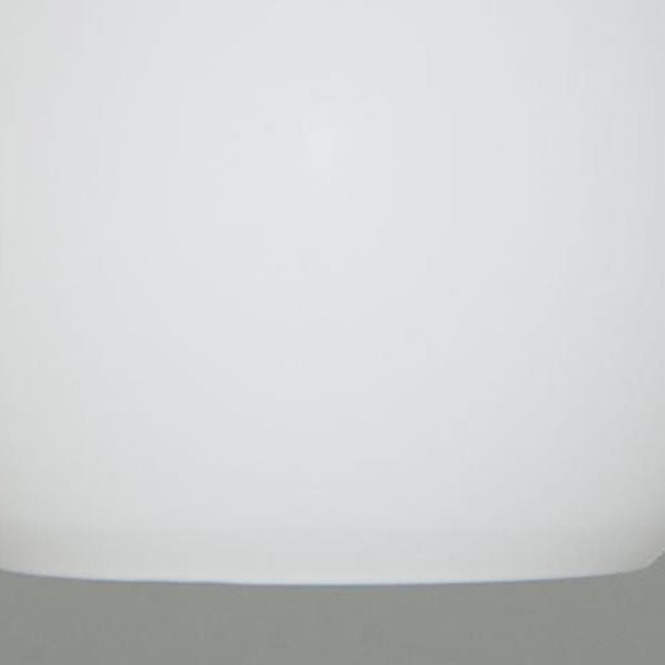 Suspension lumineuse scandinave moderne à une ampoule en verre rond 
