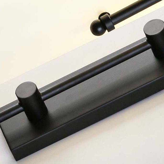 Modern Wrought Iron Frosted Glass 1-Light Wall Sconce Lamp