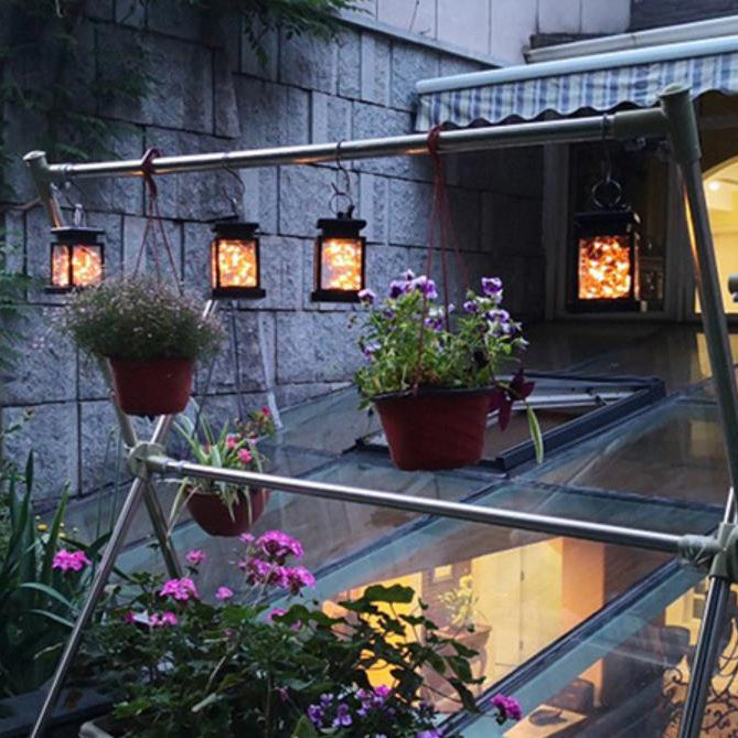Lumières LED Extérieures Étanches en ABS avec Bougie Solaire Étoile Moderne 