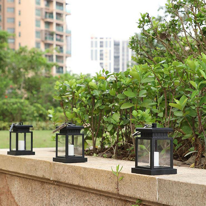 Lumières LED Extérieures Étanches en ABS avec Bougie Solaire Étoile Moderne 