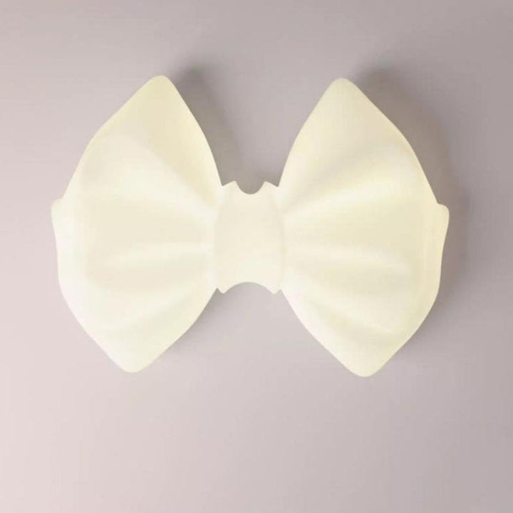 Contemporary Creative Bow Iron PE LED Flush Mount Ceiling Light For Bedroom