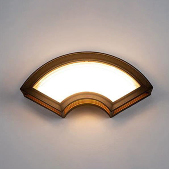 Applique Murale Carrée en Aluminium Imperméable Contemporaine avec LED pour Patio Extérieur 