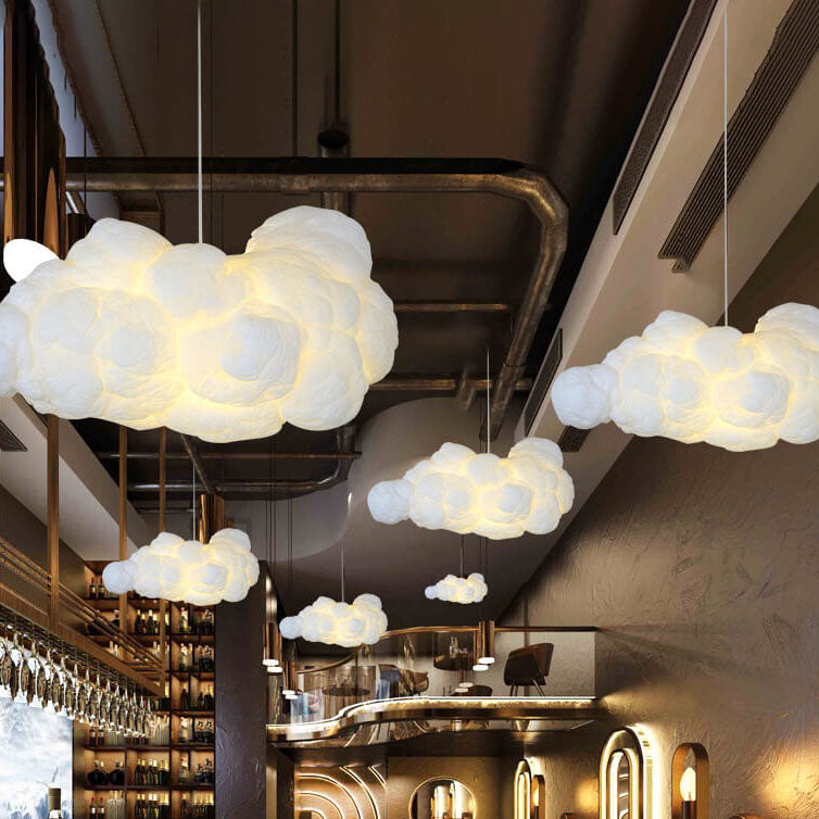 Lámpara colgante LED de 1 luz Floating Cloud 