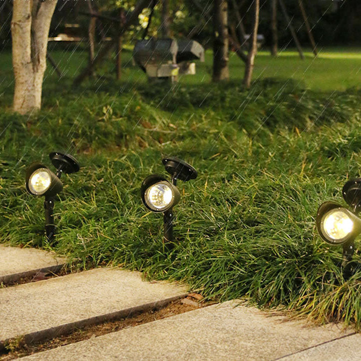 Moderne Polysilizium-Solar-Rasen-LED-Gartenboden-Einsatz-Landschaftslicht im Freien 