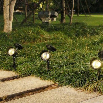 Modern Polysilicon Solar Outdoor Lawn LED Garden Ground Insert Landscape Light