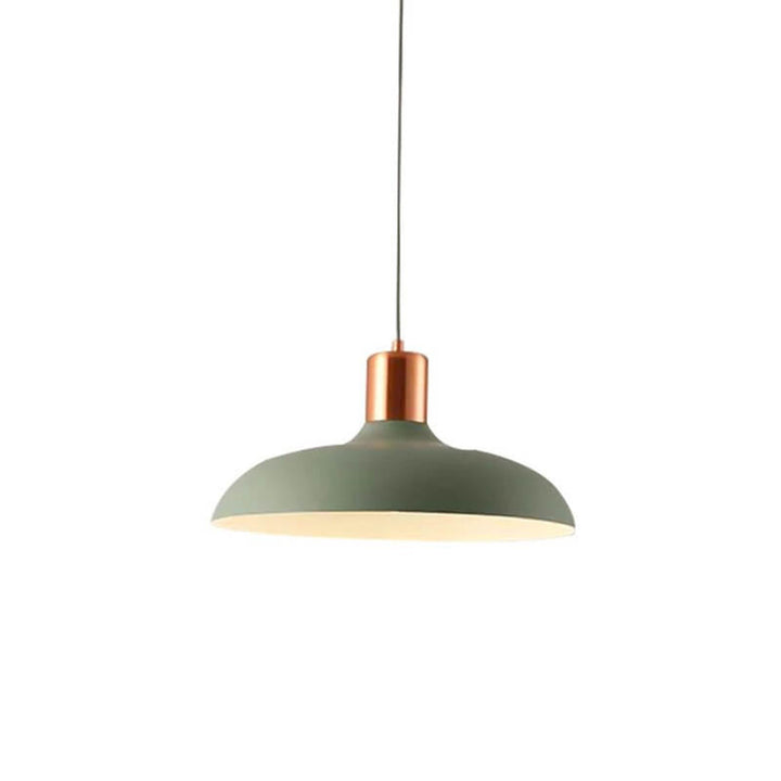 Lampe suspendue nordique créative à 1 lumière couleur macaron 