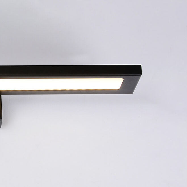 Modern Minimalist Wrought Iron Acrylic LED Vanity Light Wall Sconce Lamp