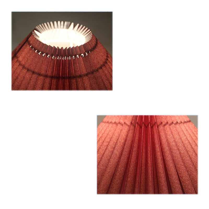 Creative Mediterranean Pleated Lampshade Lighthouse Base 1-Light Table Lamp