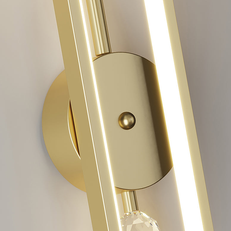 Nordic Light Luxury Geweih Kreis LED Wandleuchte 