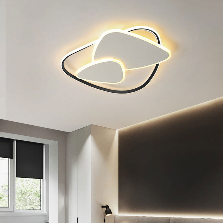 Plafonnier LED Minimaliste Créatif Géométrique Triangle 