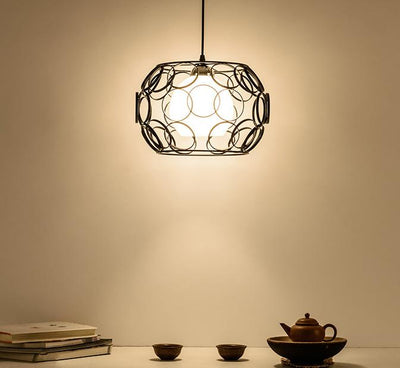 Modern Creative Wrought Iron 1-Light Pendant Light